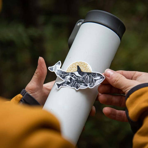 Orca Baby Sticker - Sticker - Mountain Mornings