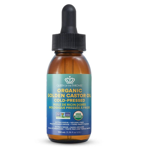 Organic Golden Castor Oil - Facial Oil - Queen of the Thrones