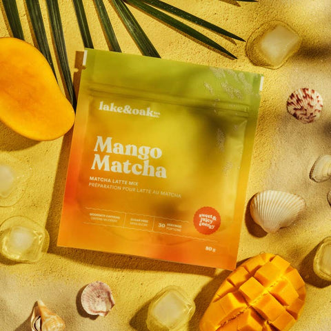 Organic Mango Matcha Latte Mix - Tea - Lake & Oak Tea
