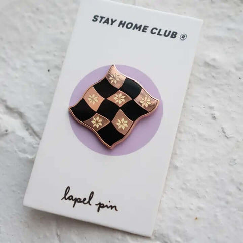 Patchwork Pin - Pin - Stay Home Club