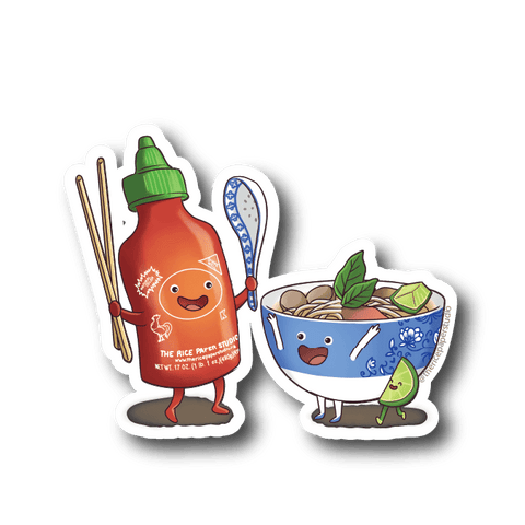 Pho Sticker - Sticker - The Rice Paper Studio