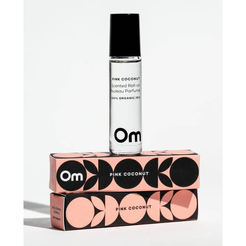 Pink Coconut Scented Roll On - Perfume - Om Organics