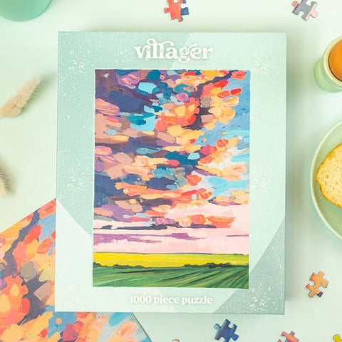 Prairie Sky 1000 - Piece Puzzle - Puzzle - Villager Puzzles