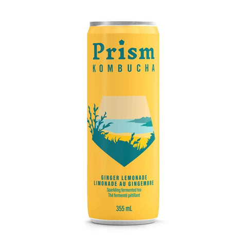 Prism Kombucha Ginger Lemonade - Drink - Prism Kombucha