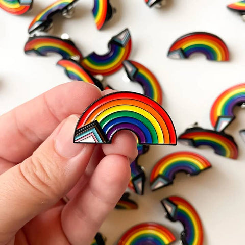 Progressive Rainbow Pin - Pin - Rainbow Certified