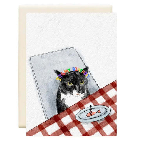 Puddy's Sassy Cat Birthday - Greeting Card - Inkwell Cards