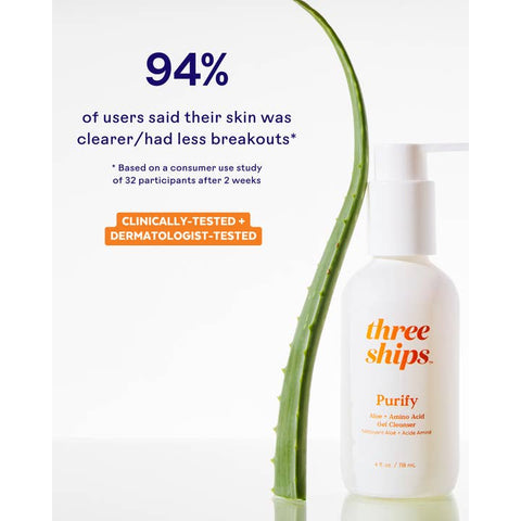 Purify Amino Acid Cleanser - Cleanser - Three Ships Beauty