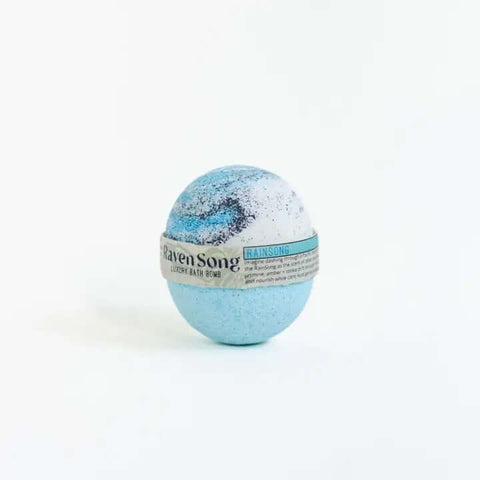 Rainsong Bath Bomb - Bath Bomb - Ravensong Soap & Candle