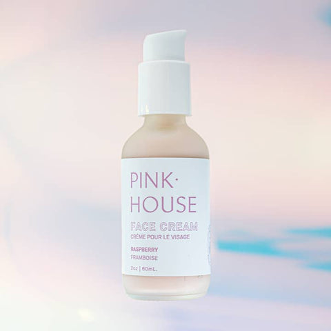 Raspberry Face Cream - Facial Lotion - Pink House Naturals