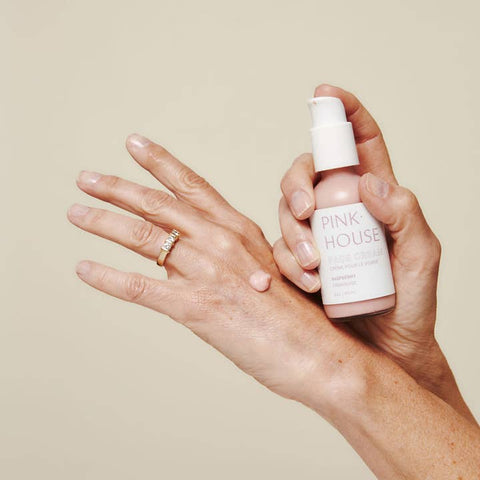Raspberry Face Cream - Facial Lotion - Pink House Naturals