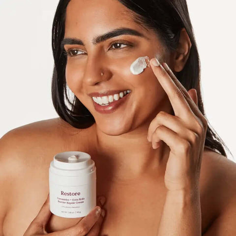 Restore Ceramides + Gotu Kola Barrier Repair Cream - Facial Lotion - Three Ships Beauty