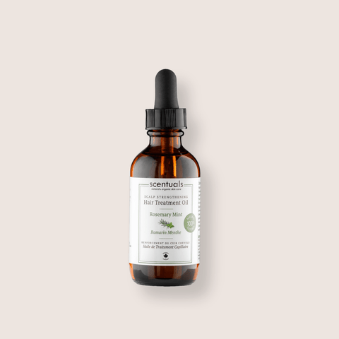 Rosemary Mint Scalp & Hair Strengthening Oil - Hair Treatment - Scentuals