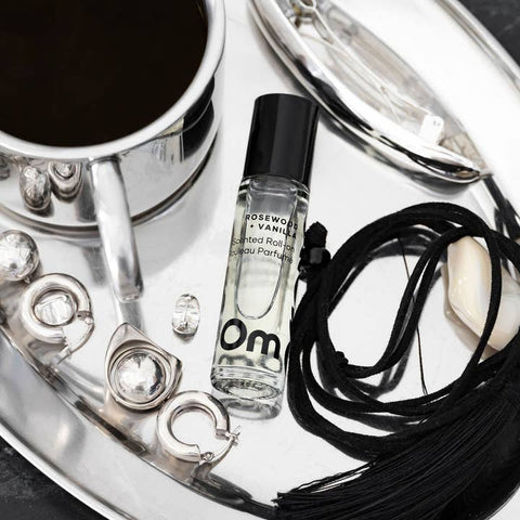 Rosewood Vanilla Scented Roll On - Perfume - Om Organics