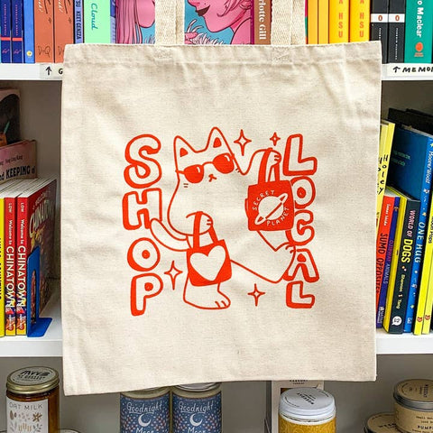 Shop Local Tote Bag - Bag - Secret Planet