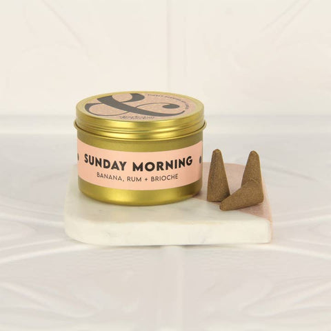 Sunday Morning Incense Cones - Incense - Charleston & Harlow