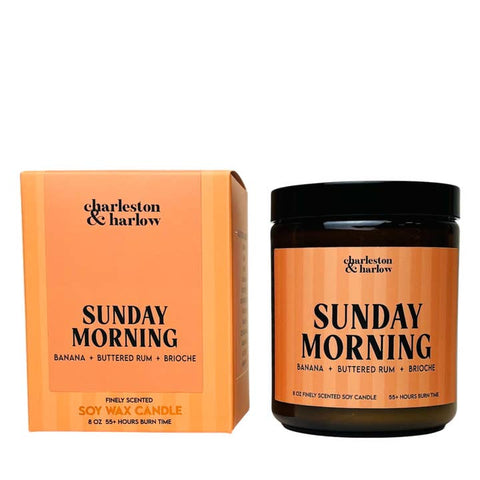 Sunday Morning Soy Wax Candle - Candle - Charleston & Harlow