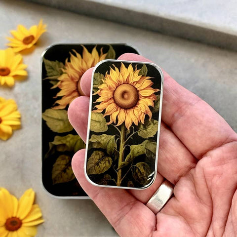 Sunflower Notions Tin - Craft - Firefly Notes
