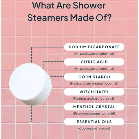 Sweet Citrus Shower Steamers - Shower Steamer - Nature Bee