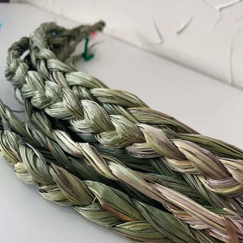 Sweetgrass Smudge Braids (Local and Organic) - Sage - The Local Boom Gift Shop
