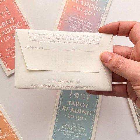 Tarot Reading To - Go - Metaphysical - Homebound Tarot