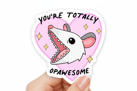 Totally Opawesome Sticker - Sticker - Local Boom Gift Shop