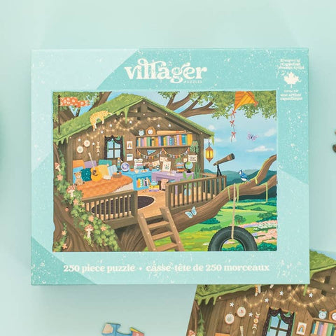 Treetop Hideout 250 - Piece Puzzle - Puzzle - Villager Puzzles