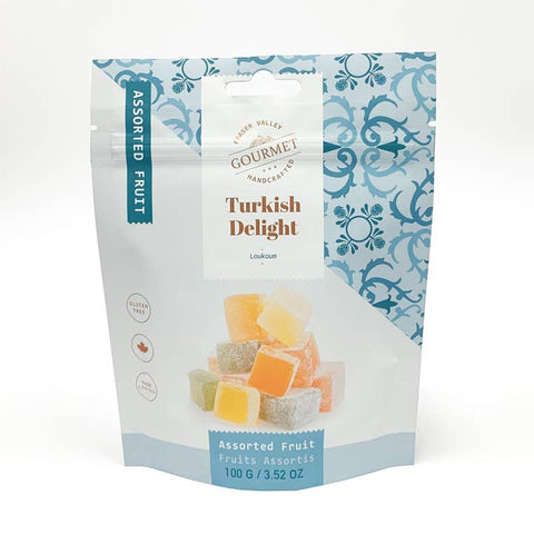 Turkish Delight (Lokum) - Assorted Fruit Flavour - Candy - Fraser Valley Gourmet