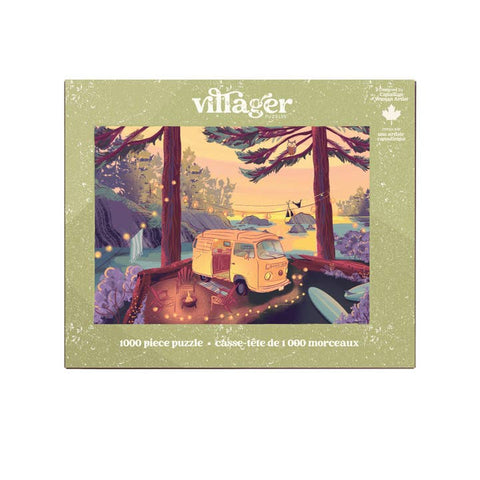 Twilight Campsite 1000 - Piece Puzzle - Puzzle - Villager Puzzles