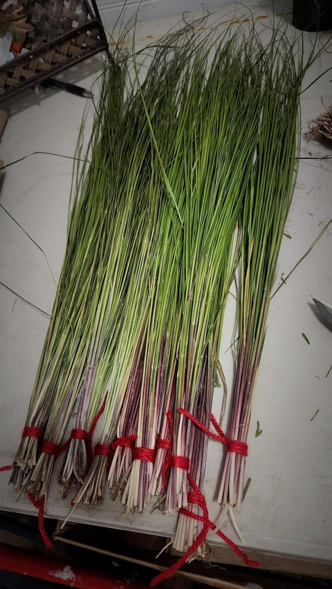 Unbraided (Loose) Sweetgrass (Local and Organic) - Sage - The Local Boom Gift Shop