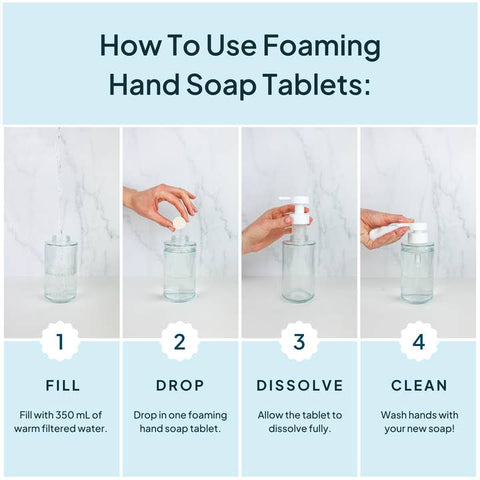 Unscented Foaming Hand Soap Tablet - Hand Soap - Nature Bee