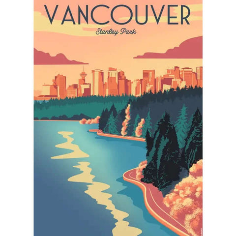 Vancouver Sunset 1000-Piece Puzzle - Puzzle - Villager Puzzles