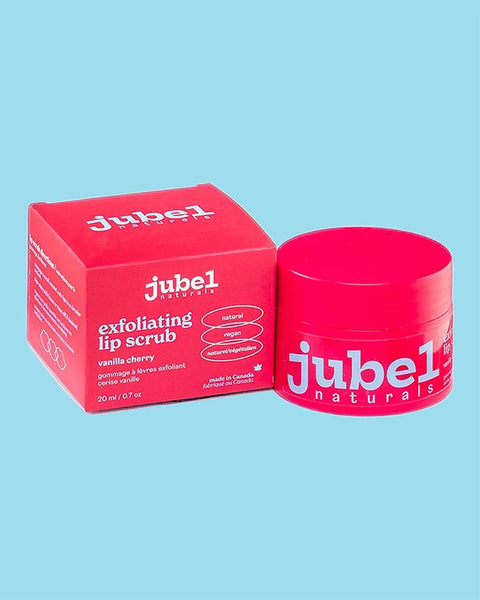 Vanilla Cherry Exfoliating Lip Scrub - Lip Scrub - Jubel Naturals