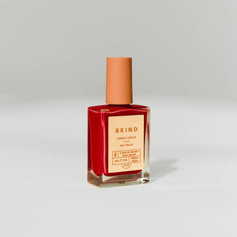 Vegan & 21 - free Nail Polish - Lady in Red - Nail Polish - BKIND
