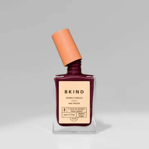 Vegan & 21 - free Nail Polish - T'as Ben Raisin - Nail Polish - BKIND