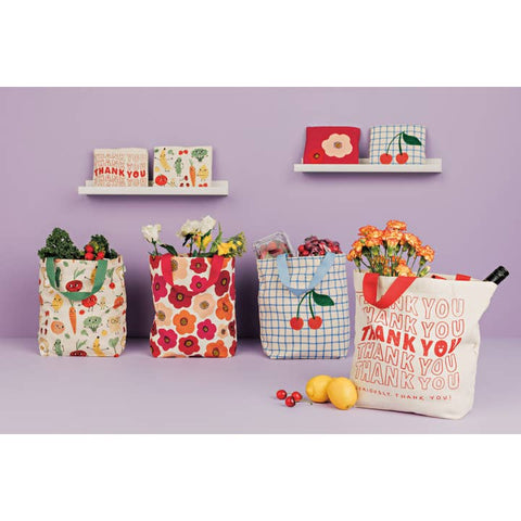 Very Cherry Pocket Tote - Bag - Danica Brands
