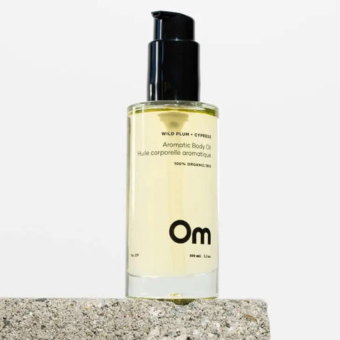 Wild Plum + Cypress Aromatic Body Oil - Body Oil - Om Organics