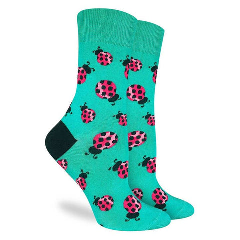 Women's Ladybugs Socks - Socks - Good Luck Sock