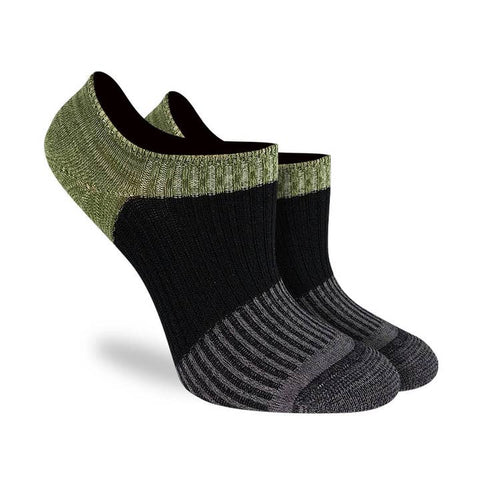 Women's Striped Invisible No - Show Socks - Socks - Good Luck Sock