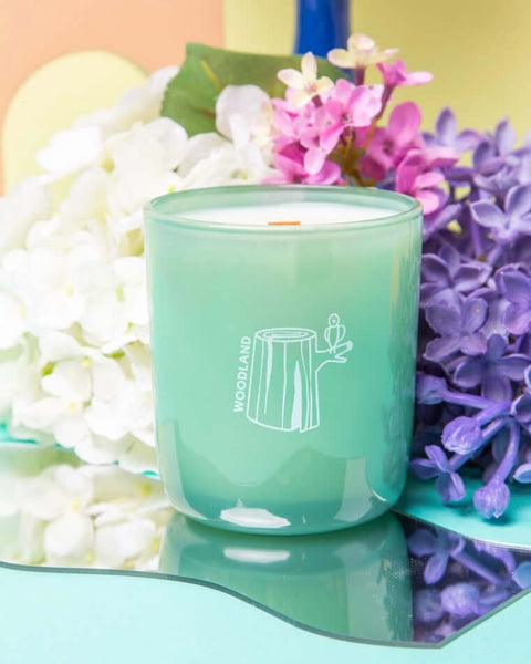 Woodland Candle - Candle - Milk Jar