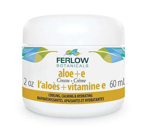Aloe & Vitamin E Cream - Lotion - Ferlow Botanicals