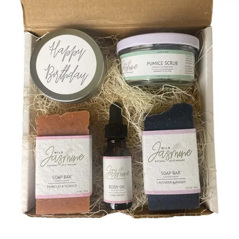 Floral Scented Gift Set - Gift Set - Wild Jasmine Natural Apothecary