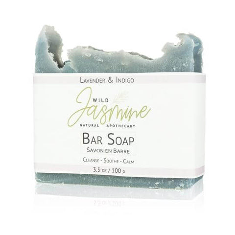 Lavender Indigo Soap - Soap - Wild Jasmine Natural Apothecary