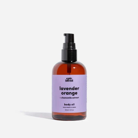 Lavender Orange Body Oil - Body Oil - Epic Blend