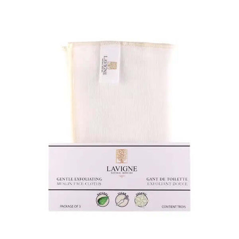 Muslin Exfoliating Cloths - Cloth - Lavigne Natural Skincare
