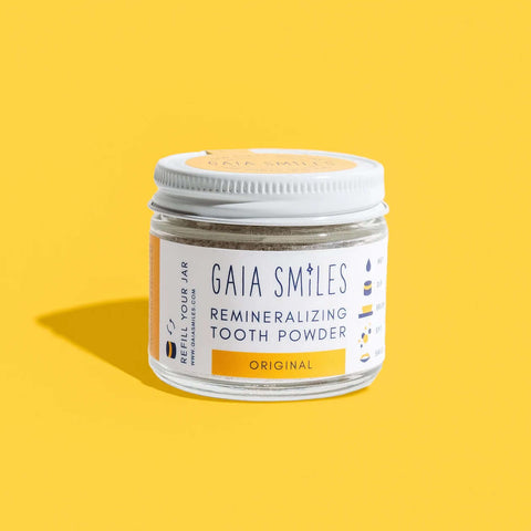 Original Remineralizing Tooth Powder - Toothpaste - Gaia Smiles