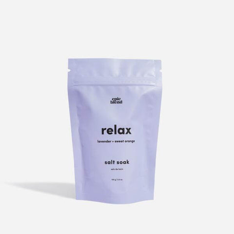 Relax Salt Soak - Soak - Epic Blend