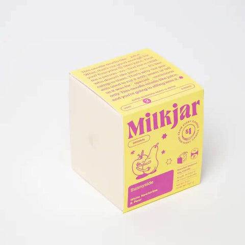 Milk Jar - Sunnyside Candle