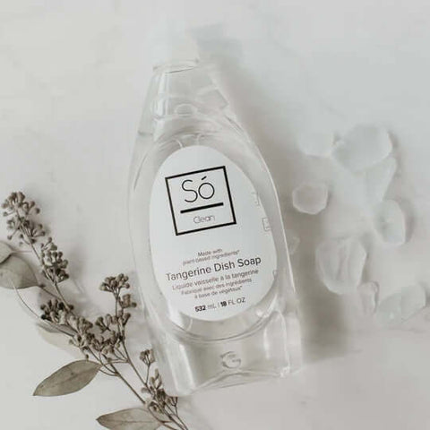 Tangerine Dish Soap - Cleaner - So Luxury